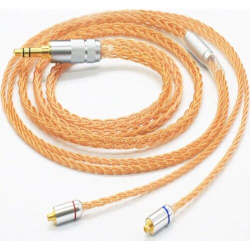 Diy earphone cable silver plated wire mmcx/0.78mm/IE80/A2DC/IM50