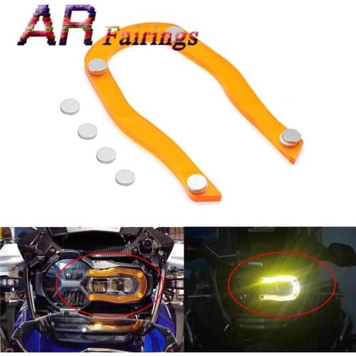For BMW R1200GS ADV LC R1250GS Adventure LC Motorcycle LED Lamp Daily Lamp Discoloration Patch Cover 2015 2016 2017 2018 2019