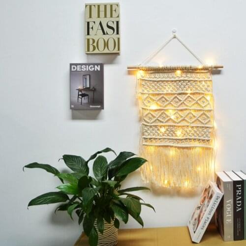 Hand-woven Tapestry Solid Color Wall Decoration Bedroom Living Room Home Decoration Boho Decoration Wall Hanging Tapestry