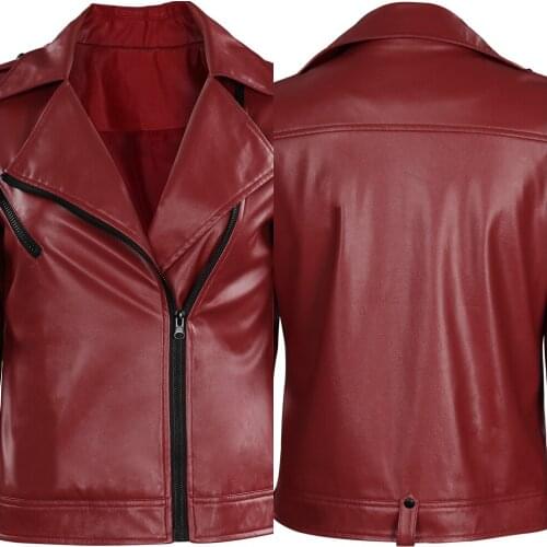 Resident E Infinite Darkness Claire Redfield Cosplay Costume Red Coat Halloween Carnival Suit