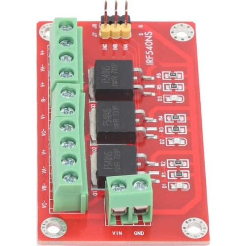 MOS Tube Field Effect Driver Module 3 Channel High Current Electronic Components