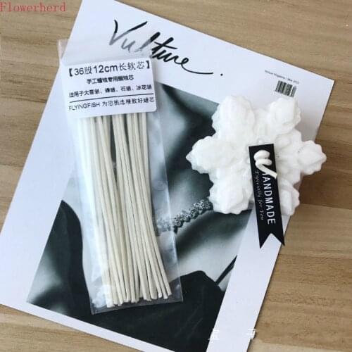 New Candle Tools 30pcs Candle Wicks Aromatherapy Candle Cotton Core High Quality Candle Soft Wicks Diy Candles Making Supplies