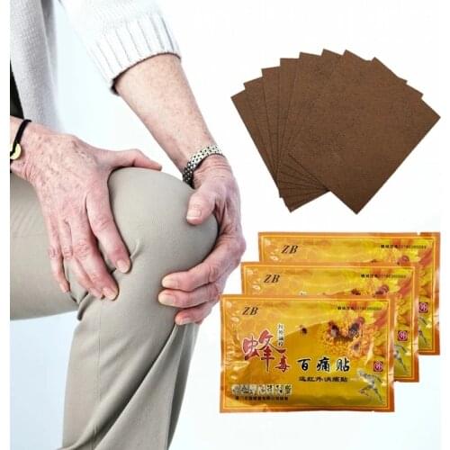80PCS Bee Venom Pain Relief Patch Assist In The Treatment Of Cervical Spine/Frozen Shoulder/Lumbar Muscle Strain/Knee Joint Pain