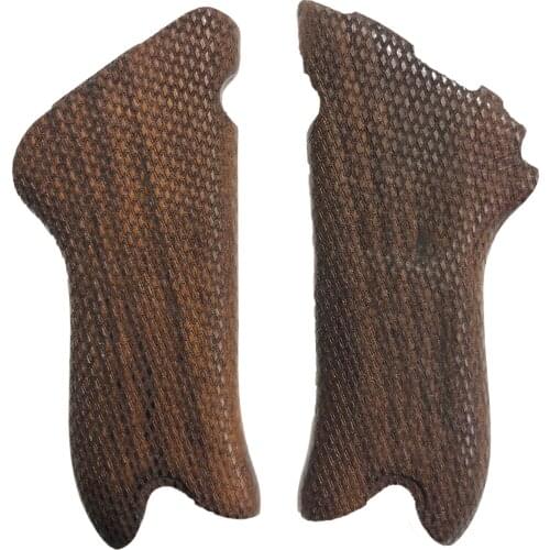 Luger P08 Compatible Roller Parabellum Special Series Laser Cutting Wooden Grip Mod5