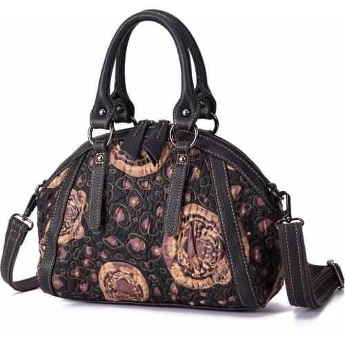Unique Quality Leather Famous Brand Luxury Ladies Large Shopper handbag Shoulder bag Women Designer Female Vintage Tote bag 210