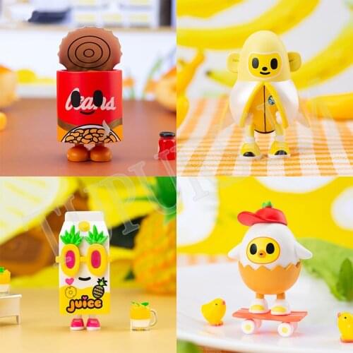 Creative Blind box Tokidoki Milk Breakfast Action Figure Cute Cartoon Figurine Surprise Guess Bag Kids Toys Girl Birthday Gift