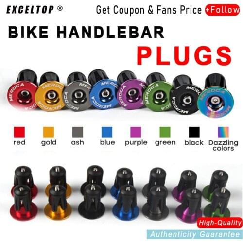 New Color Expansion Fund Aluminium Alloy Highway Vehicle Bicycle Currency Handlebar Plug Handle Plug