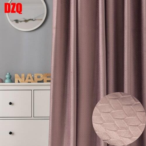 Blackout Curtains for Bedroom Bamboo Door Living Room Curtain Luxury Modern Window Treatments Short Elegant Drapery