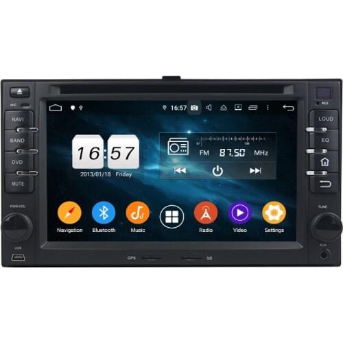 6.2" 2 Din 8 Core Android 9.0 Car Multimedia Player For KIA Cerato Sportage 2003-2008 Ceed DVD Player Radio Audio Stereo DSP