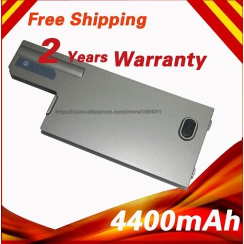 Golooloo 4400mAh Laptop Battery For Dell Latitude D820 D531 D531N D830 Precision M4300 M65 310-9122 312-0393 312-0401