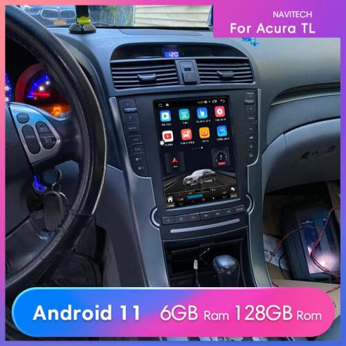 9.7inch Android 10 Car Radio Stereo For Acura TL 2004 2005 2006 2007 2008 GPS Navigation android auto multimedia apple carplay