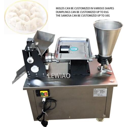 Automatic Curry Puff Maker Stainless Steel Jiaozi Machine Samosa Spring Roll Make Machine 4800pcs/h