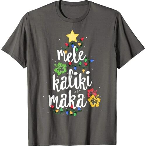 Mele Kalikimaka Shirt For Women Hawaiian Hawaii Christmas T-Shirt