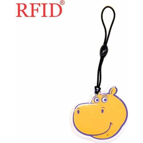 ID 125khz EM4305 EM4205 Rewritable Writable Keyfobs Token Tag RFID Waterproof Moisture Proof Cartoon Keychain Access Control 1