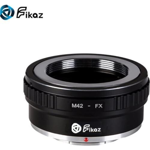 Fikaz M42-FX Camera Lens Mount Adapter Ring for M42 Lens to Fujifilm Fuji FX Mount X-Pro1 X-E1 X-M1 X-A1 X-E2 Camera Body