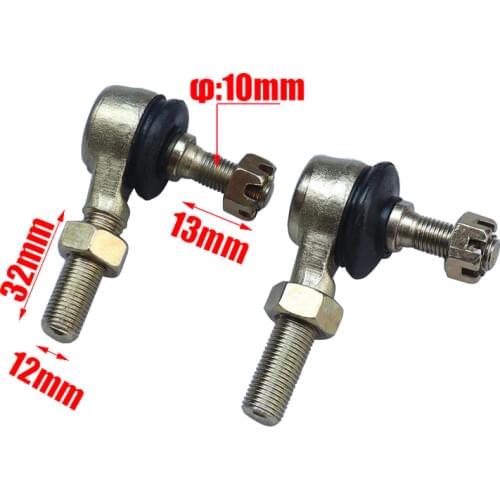 M10-M12 Tie Rod End Kits Fit For CF Moto 9030-101170 Steering Knuckle cfmoto Tie Rod End Ball Joint Zforce 1000 800 500 X6 ATV