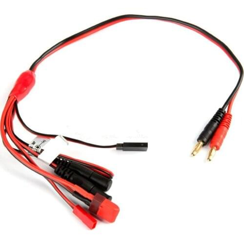 B6 5 in 1 multi-function Charging Cables T Plug JST DC Plug to 4.0mm Banana Plug Low Current Lipo Battery Charging Wire for FPV