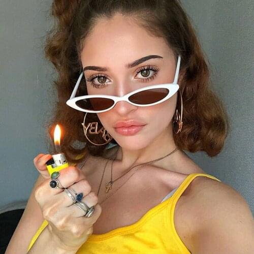 Fashion Unisex Small Frame Sun Glasses For Women Men PC Sunglasses Outdoor Internet Celebrity Recommend Oculos Feminino Gafas