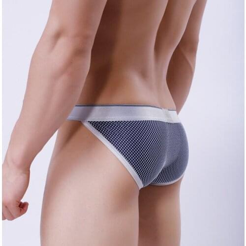 Brave person male low-waist sexy men underwear briefs slip homme underpants jacquard weave low rise briefs men High fork