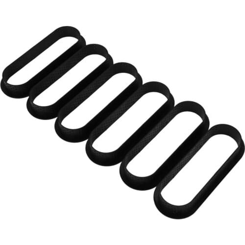 Egg Tart Cake Ring Set Plastic Perforated Oval Shape French Dessert Mould Fruit Cookies Pastry Kitchen Baking Molds