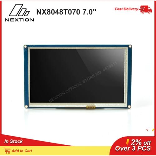 Nextion Display NX8048T070 - 7.0" HMI Intelligent Resistive Touch Panel Board USART TFT LCD Module Work With Raspberry Pi 2