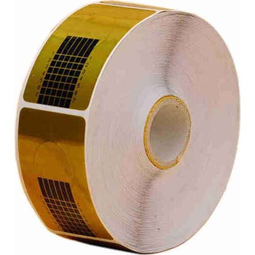 New! 500 x French Nail Art Tips Acrylic UV Gel Extension Forms DIY Nail Form Guide