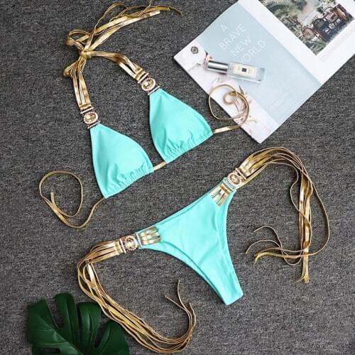 PAYASEN Gold Swimwear