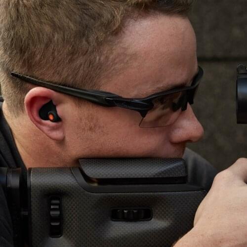 Decibullz Custom Molded Percussive Shooting Filters noise reduction hearing protection free shipping