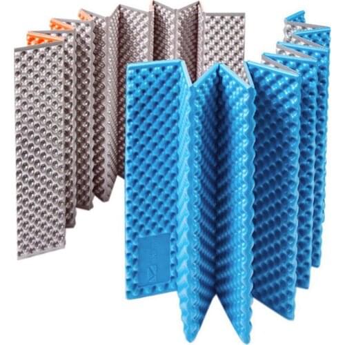 HOT Portable Outdoor Single Camping Mat Camping Hiking Folding Moistureproof Pad Thicken Folding Bed Travel Sleeping Mat Cushion