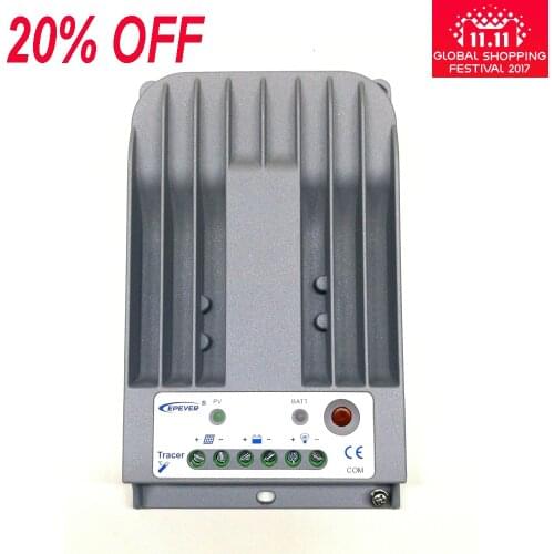 40A 12V 24V New Tracer 4215BN Programmable MPPT Solar Charge Controller EPever high quality MPPT solar charge controller