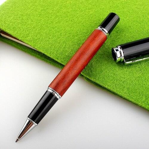 Jinhao 8802 High Quality wood Roller Ball Pen Business & School Supplies Hot Metal Luxury Send Friend Gift