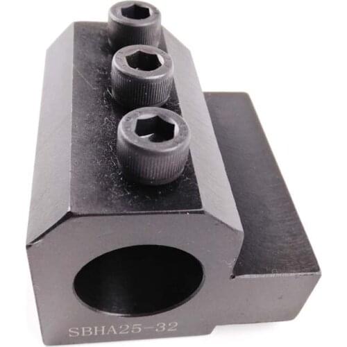 SBHA32 four-station knife holder knife holder Inner diameter boring tool U-assisted machine barrel clamp cone drill sleeve