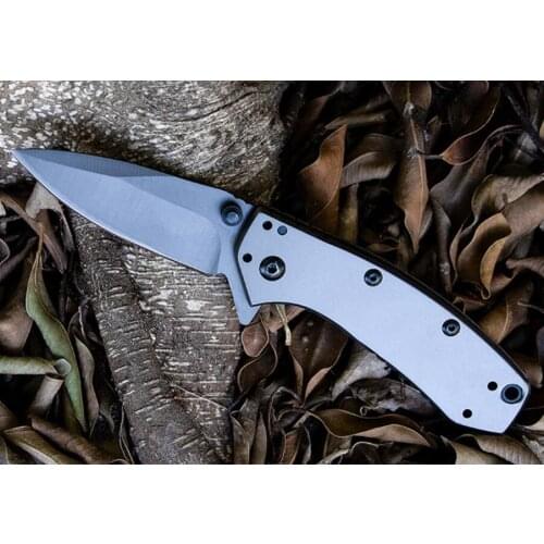 Kes 1555TI 1555 Flipper Knife Pocket Folding Knife 8CR17Mov Smooth Camping Survival Gift Knives Outdoor EDC Tools a1622