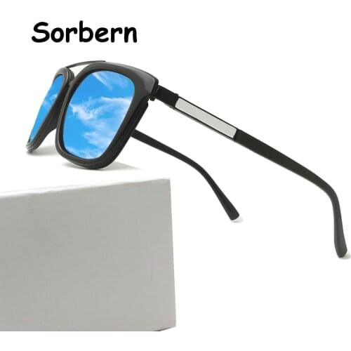 Acetate Sunglasses Men Pilot Square Sun Glasses Male UV400 Driving Shades Brand Designer Eyewear Women Zonnebril Dames