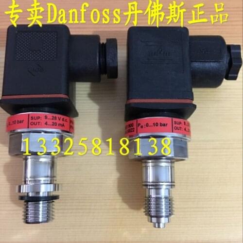 Danfoss pressure transformer, MBS1900 sensor, pressure transmitter, air pressure, water pressure (white)