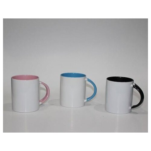 INSIDE COLOR FEMALE BASKIYA SUITABLE MUG CUP KAŞIKLI