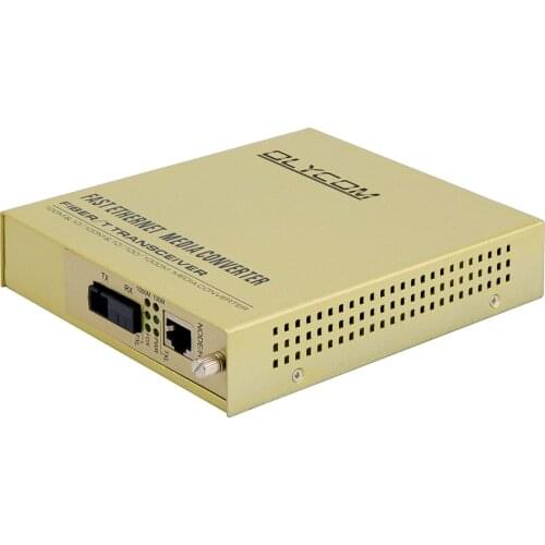 20km SC 1000M Gigabit Ethernet fiber optic media converter