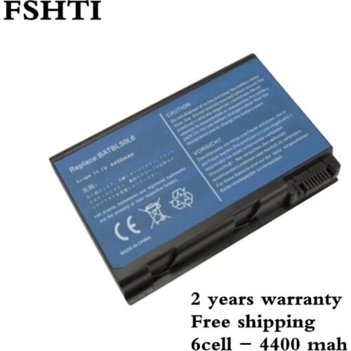 6Cells Laptop battery for Acer Extensa 5220 5235 5620 5630 7620 TravelMate 5320 5520 5720 5730 7720 7520 TM00741 TM00751 GRAPE32