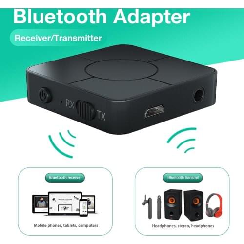 Bluetooth 5.0 Receiver Transmitter 3.5mm AUX Jack RCA Music Dongle Wireless Audio Adapter For TV Speaker Headphone Car Kit