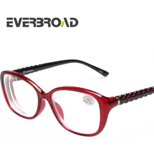 Women Myopia Eyeglasses High Quality Plastic Eyeglasses Prescription Glasses Frame -5.50 Degree EV03-1730