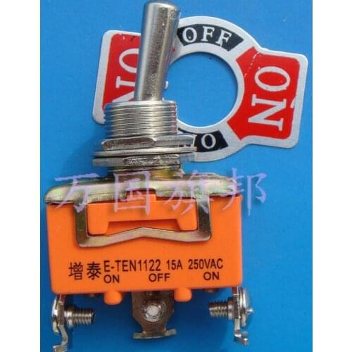 E-TEN1122 3P 3T toggle switch / rocker switch 15A 250VAC