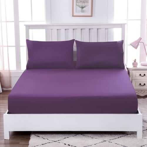Bed Sheet Set Fitted Sheet Case Bedding Mattress Cover Brushed Microfiber Ultra Soft Hypoallergenic Breathable