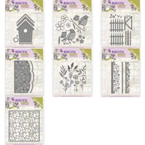 MT Craft Garden flower birdhouse Metal Cutting Dies Stencils Scrapbooking Photo Album Embossing Paper Card Decor Crafts Die Cuts
