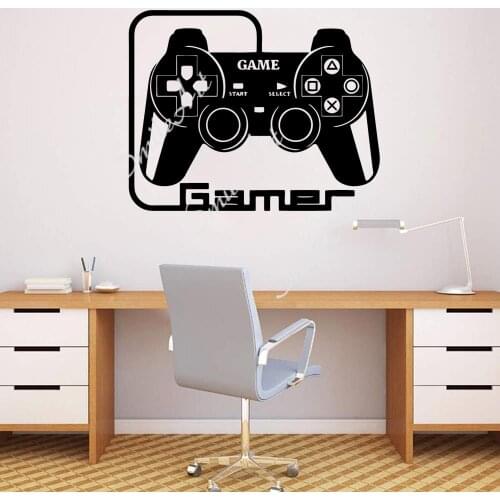 Cartoon Gamer Wall Sticker Wall Decal Sticker Home Decor For Baby Kids Rooms Decor Diy Pvc Home Decoration Accessories