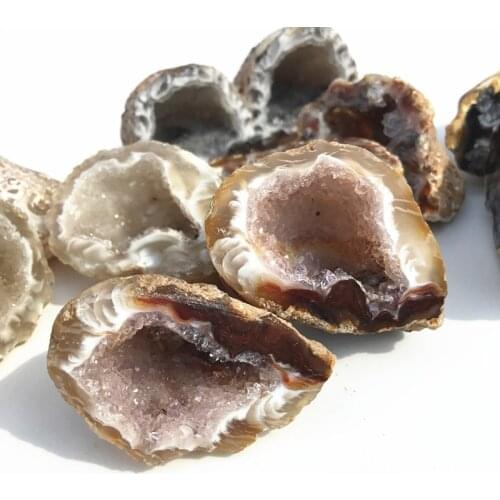 Natural rough Small Agate Quartz Geodes For Gifts