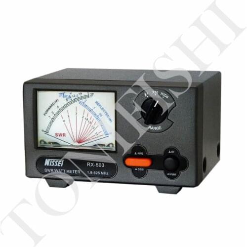 NISSEI RX-503 SWR/Watt Meter,Two-way Radio Power Watt meter,Simultaneously display Forward,Reversed and VSWR ratio