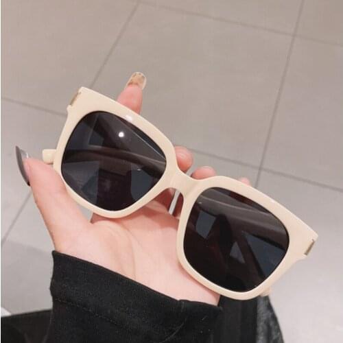 New Luxury Brand Square Sunglasses 2021 Most Popular Beach Beige Orange Black Fashion Glasses UV Protection Shades Eyewear Gafas