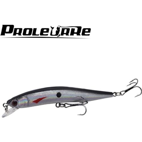 1Pcs 10cm 8.5g Floating Minnow Fishing Lure Laser Hard Artificial Bait 3D Eyes Fishing Wobblers Crankbait Minnows Tackle PRO-199