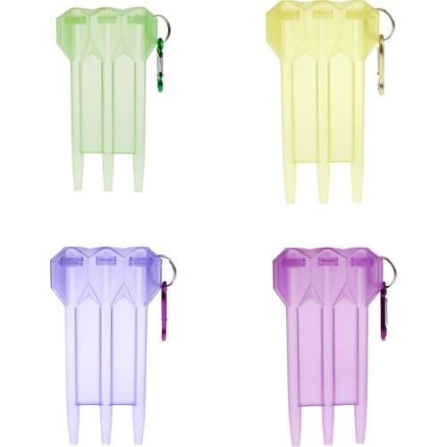 Portable Nylon Dart Case Dart Box for Steel Tip/Fixed Flights Multicolor Darts Fun Club Family Game Soft Tip Darts Player Acce