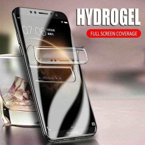 Clear Full Cover Soft Invisible Hydrogel Film for HuaWei Mate 30 20 10 pro lite P40 P30 P20 P10 front or back protecor 100pcs